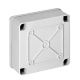 PUSZKA HERMETYCZNA 100x100x50 mm BEZHALOGENOWA ORNO OR-JB-13823/G BEZ DŁAWIKÓW IP65